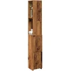 Vonios spintelė Old Wood 25x25x170 cm Engineered Wood
