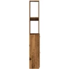Vonios spintelė Old Wood 25x25x170 cm Engineered Wood
