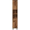 Vonios spintelė Old Wood 30x30x179 cm Engineered Wood