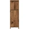 Vonios spintelė Old Wood 30x30x95 cm Engineered Wood