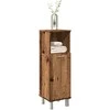 Vonios spintelė Old Wood 30x30x95 cm Engineered Wood