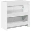 Vonios spintelė po kriaukle Balta 78,5 x 37,5 x 81 cm
