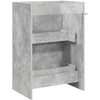 Vonios spintelė po kriaukle Betono pilka 56 x 37,5 x 81 cm