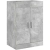 Vonios spintelė po kriaukle Betono pilka 78,5 x 37,5 x 81 cm
