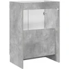 Vonios spintelė po kriaukle Betono pilka 78,5 x 37,5 x 81 cm