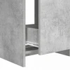 Vonios spintelė po kriaukle Betono pilka 56 x 37,5 x 81 cm