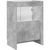 Vonios spintelė po kriaukle Betono pilka 78,5 x 37,5 x 81 cm