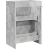 Vonios spintelė po kriaukle Betono pilka 56 x 37,5 x 81 cm