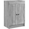 Vonios spintelė po kriaukle Pilka Sonoma 78,5 x 37,5 x 81 cm