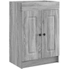 Vonios spintelė po kriaukle Pilka Sonoma 78,5 x 37,5 x 81 cm