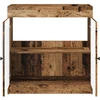 Vonios spintelė po kriaukle Sendintos medienos