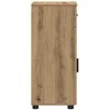 Vonios spintelė su stalčių Amatininkų ąžuolas 30 x 35 x 80 cm