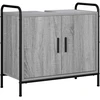 Vonios spintos komplektas 2 vnt. Pilka Sonoma 65,5 x 34 x 61 cm