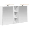 Vonios spintos komplektas 3 vnt. 106 x 16 x 62,5 cm