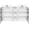 Vonios spintos komplektas 3 pcs 106 x 16 x 62,5 cm