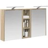 Vonios spintos komplektas 3 pcs 106 x 16 x 62,5 cm