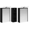 Vonios spintos komplektas 3 pcs 106 x 16 x 62,5 cm