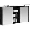 Vonios spintos komplektas 3 pcs 116 x 16 x 62,5 cm