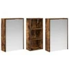 Vonios spintos komplektas 3 pcs 116 x 16 x 62,5 cm
