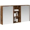Vonios spintos komplektas 3 pcs 116 x 16 x 62,5 cm
