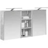 Vonios spintos komplektas 3 pcs 116 x 16 x 62,5 cm