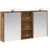 Vonios spintos komplektas 3 pcs 116 x 16 x 62,5 cm