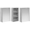 Vonios spintos komplektas 3 pcs 116 x 16 x 62,5 cm