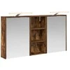 Vonios spintos komplektas 3 pcs 116 x 16 x 62,5 cm