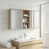 Vonios spintos komplektas 3 pcs 116 x 16 x 62,5 cm
