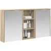 Vonios spintos komplektas 3 pcs 116 x 16 x 62,5 cm