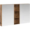 Vonios spintos komplektas 3 vnt. 100 x 10,5 x 60,5 cm