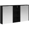 Vonios spintos komplektas 3 vnt. 116 x 16 x 62,5 cm
