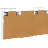Vonios spintos komplektas 3 vnt. 120 x 10,5 x 60,5 cm