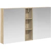 Vonios spintos komplektas 3 vnt. 120 x 14,5 x 70 cm