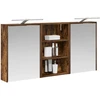 Vonios spintos komplektas 3 vnt. 126 x 16 x 62.5 cm