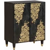 Vonios spintos komplektas 3 vnt. 180 x 33 x 75 cm Juoda