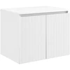 Vonios spintos komplektas 3 vnt. Balta 49,5 x 44,5 x 65,5 cm