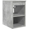 Vonios spintos komplektas 3 vnt. Betono pilka 49,5 x 35 x 63 cm