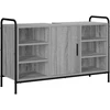 Vonios spintos komplektas 3 vnt. Pilka Sonoma 40 x 36 x 99,5 cm