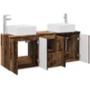 Vonios spintos komplektas 3 vnt. Sendintos medienos