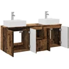Vonios spintos komplektas 3 vnt. Sendintos medienos
