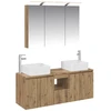 Vonios spintos komplektas 4 pcs Artisano ąžuolo