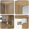 Vonios spintos komplektas 4 pcs Artisano ąžuolo