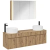 Vonios spintos komplektas 4 pcs Artisano ąžuolo
