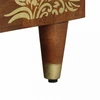 Vonios spintos komplektas 4 vnt. Medus ruda 62 x 33 x 58 cm