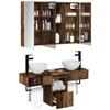 Vonios spintos komplektas 4 pcs Sendintos medienos