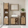 Vonios spintos komplektas 4 vnt. Artisano ąžuolo