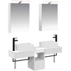 Vonios spintos komplektas 5 pcs Balta 50 x 14,5 x 70 cm