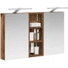 Vonios spintos komplektas su lentyna 3 pcs 80 x 10,5 x 50 cm