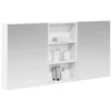 Vonios spintos komplektas su lentyna 3 pcs 140 x 14,5 x 70 cm